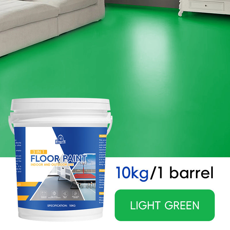 Home Floor Paint Three-in-One Epoxy Floor Paint Cement Floor Water-Based High Solid Wear-Resistant Resin Southeast Asia Environmental Protection