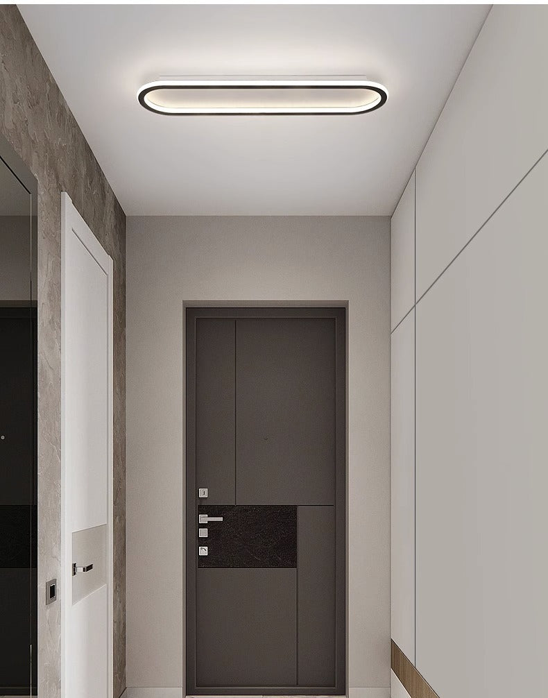 Nordic Ultra-Thin Ceiling Light Rectangular led Living Room Lamps Modern Minimalist Round Lamp Bedroom Lamp Office Lamps