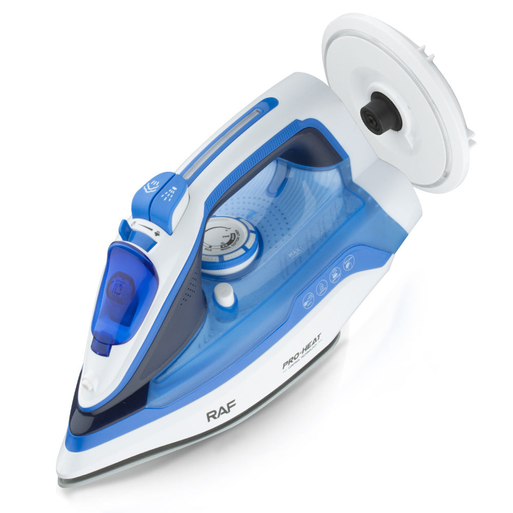 RAF EU Standard Electric Iron Household Handheld Wireless Wired Steam Electric Iron Detachable Ironing Machine for Clothes