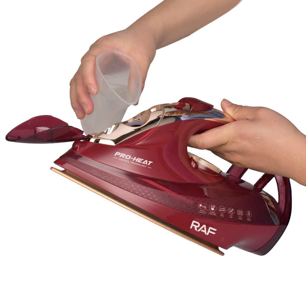 RAF EU Standard Household Powerful Steam Fast Wrinkle Removal Dry and Wet Dual-use Electric Iron Ironing Iron