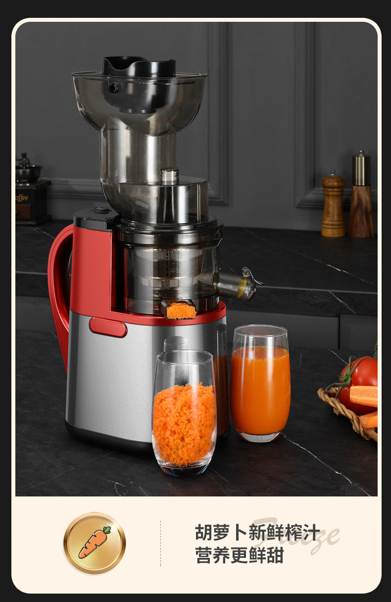 Dropshipping Juicer with Pulp Separator, Small Household Juice Maker, Stainless Steel Multifunctional Fruit Extractor