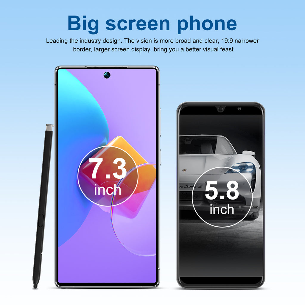 Smartphone S25 Ultra Android7.3Inch Hd Large Screen16+1T Mobile Phone Source Factory