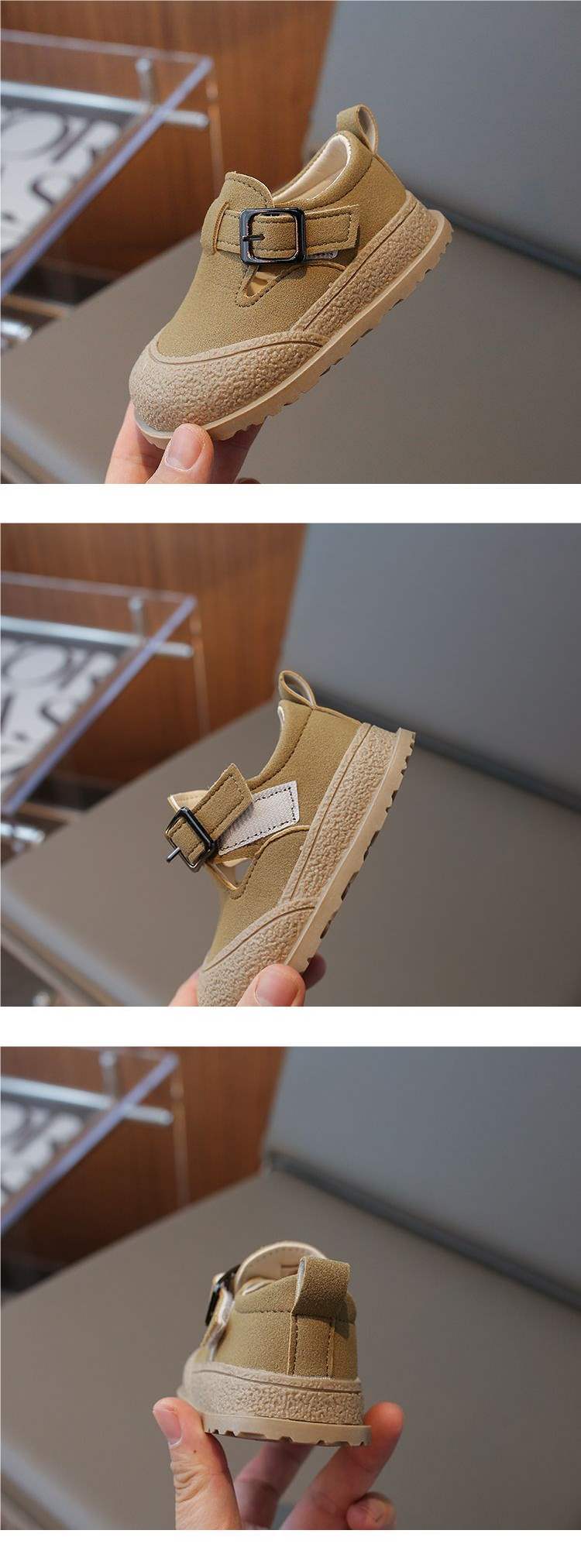 Baby boy and girl spring walking shoes for infants0One1-3Boys' Birkenstock Shoes Spring and Autumn Toddler Soft Sole Shoes