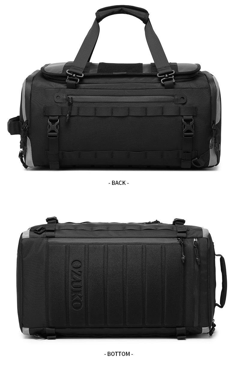 Short Trip Bag Men's Dry Wet Separation Handheld Travel Multifunctional Sports Backpack Can Be Carried or Slung Waterproof Bag