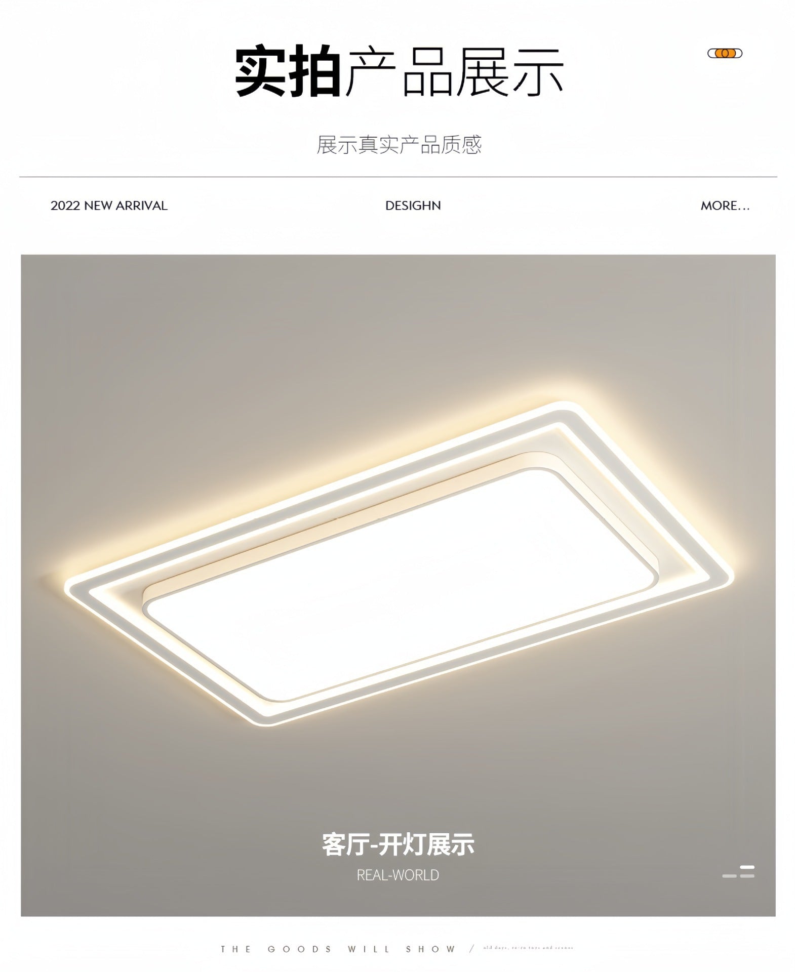 Eye Protection Ceiling Lamp Modern Minimalist Living Room Lamp Full Spectrum LED Bedroom Lamp Zhongshan Lighting Package Installation