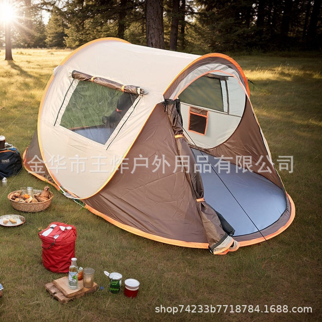 Fully Automatic Hand Throw Quick Open Tent Indoor Children's Tent Camping Windproof Rainproof Sunproof Tent