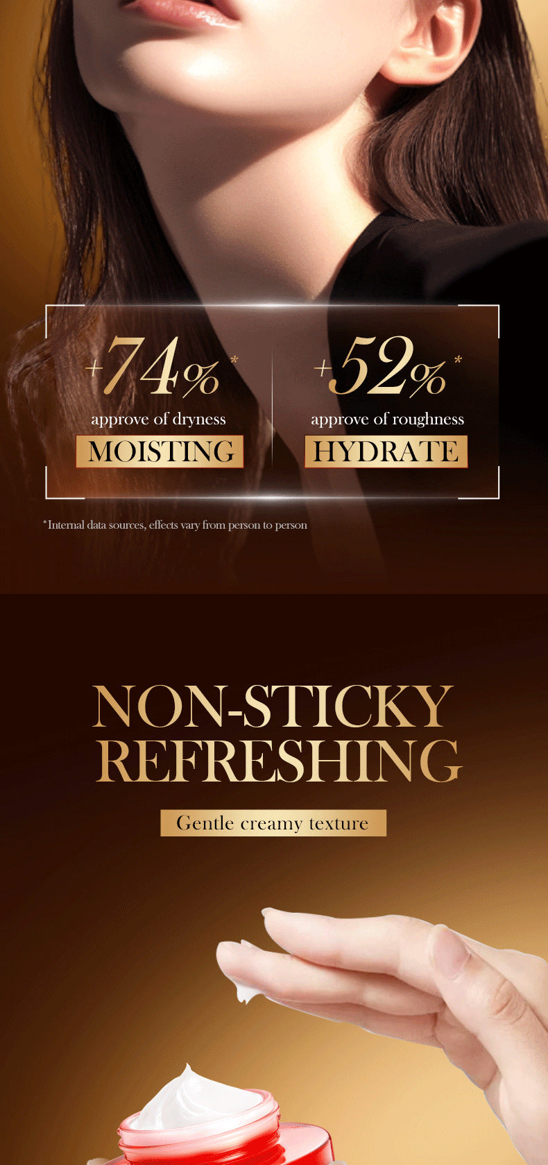 Rose Moisturizing and Skin Rejuvenating Cream SADOER Plant Moisturizing and Hydrating Face Cream Cross-Border Wholesale