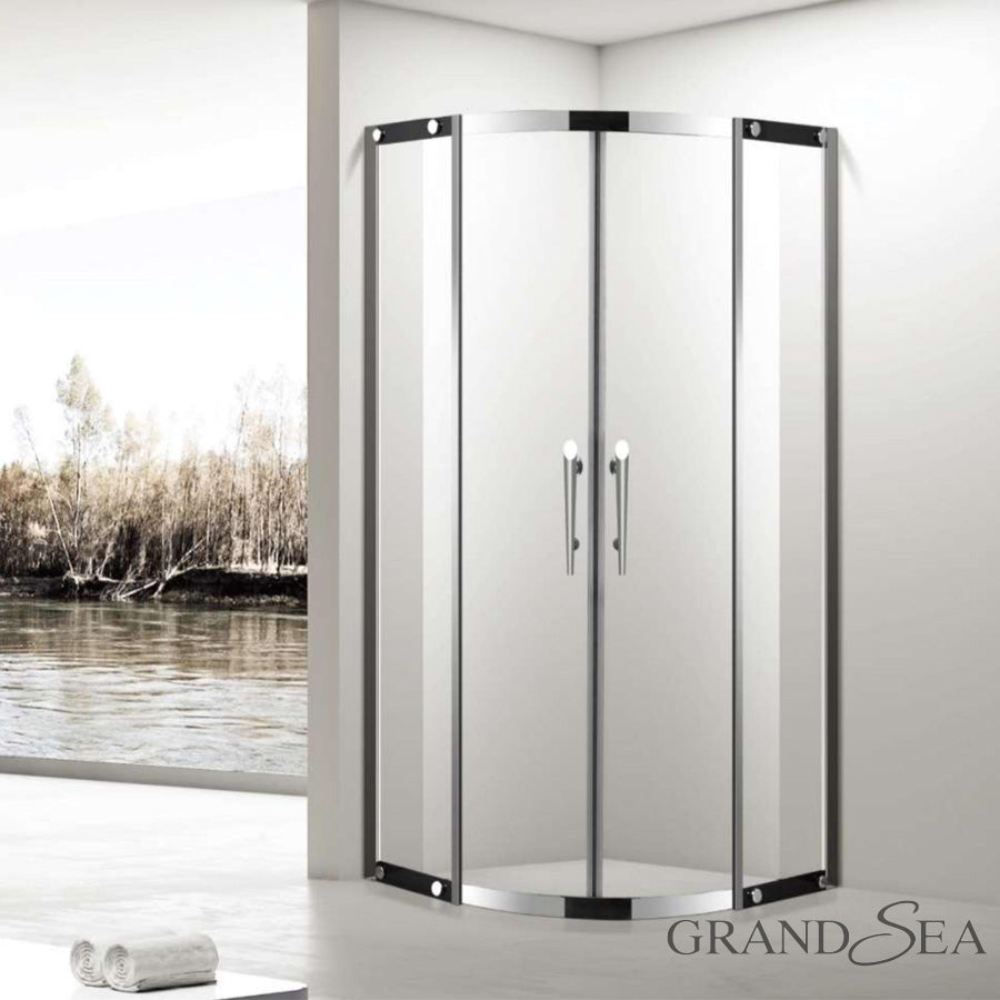 Apartment Cabin Room Cubicle Enclosure Double Sliding Shower Door