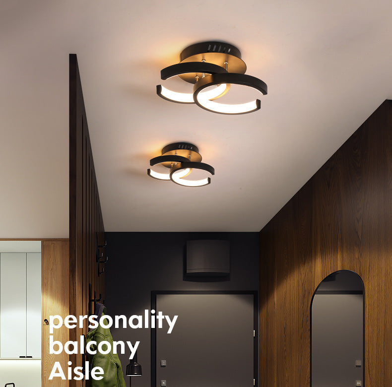 exclusive aisle lights balcony lights LED Modern Minimalist Nordic Creative Personality Cloakroom Living Room Entrance Light