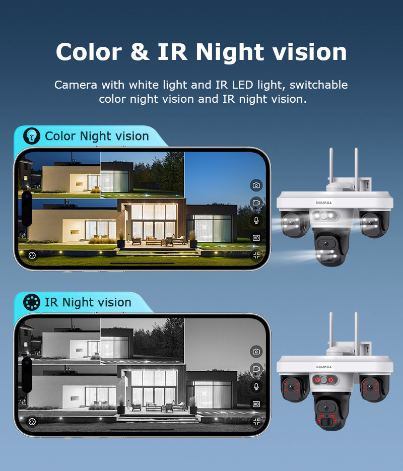 AOV Solar Camera Trinocular Solar Camera9MP High Definition Full Color AOV New Camera Product