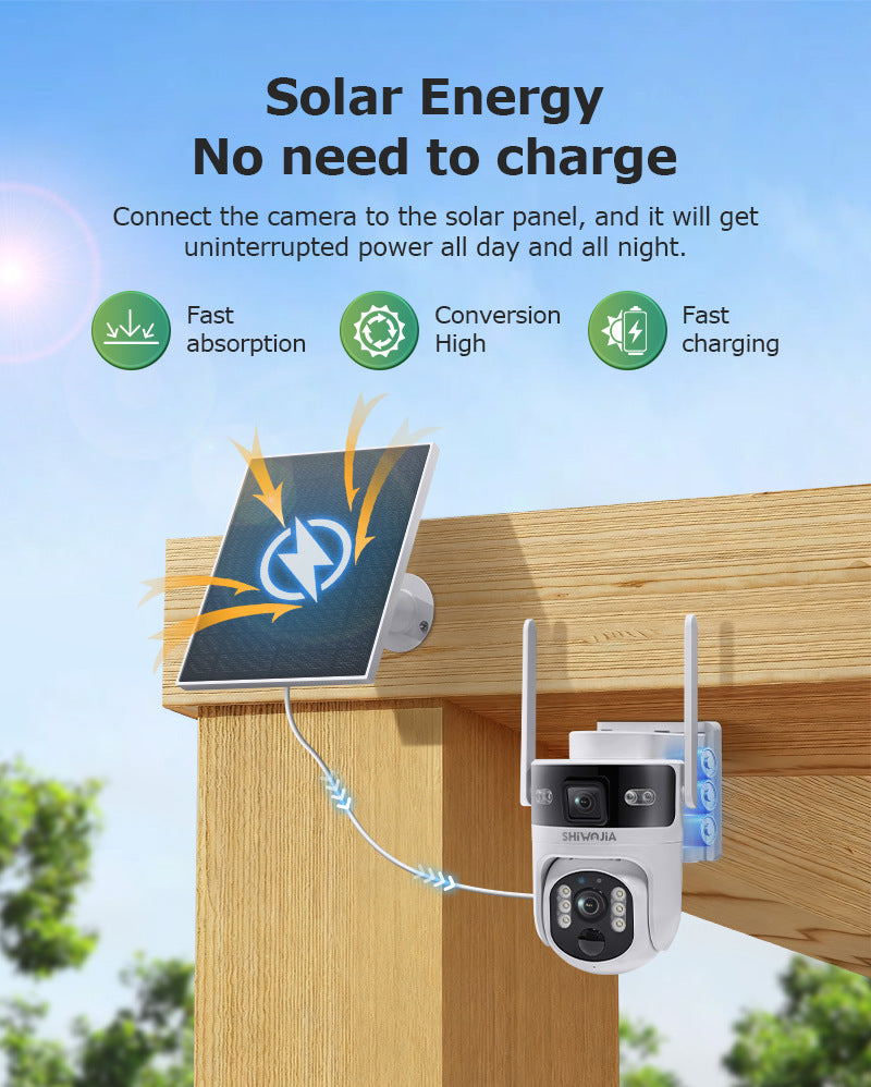 Exclusive Supply 600Wansheng Solar Low Power Consumption AOV Camera7*24Hours of Low Frame Rate Long Video Surveillance