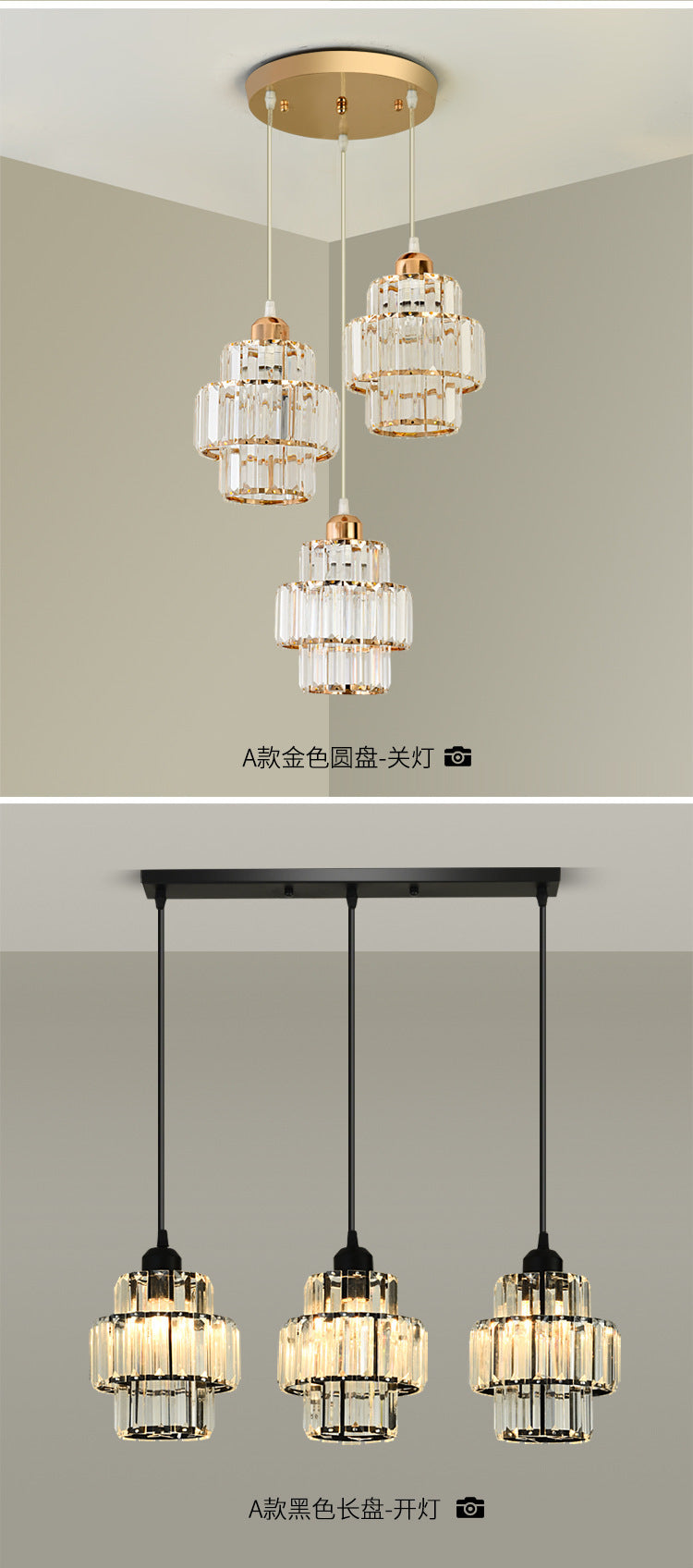 Restaurant Pendant Light Three-Head Modern Minimalist Bar Creative Dining Table Bedroom Unique Living Room Dining Room Grand Nordic Lighting