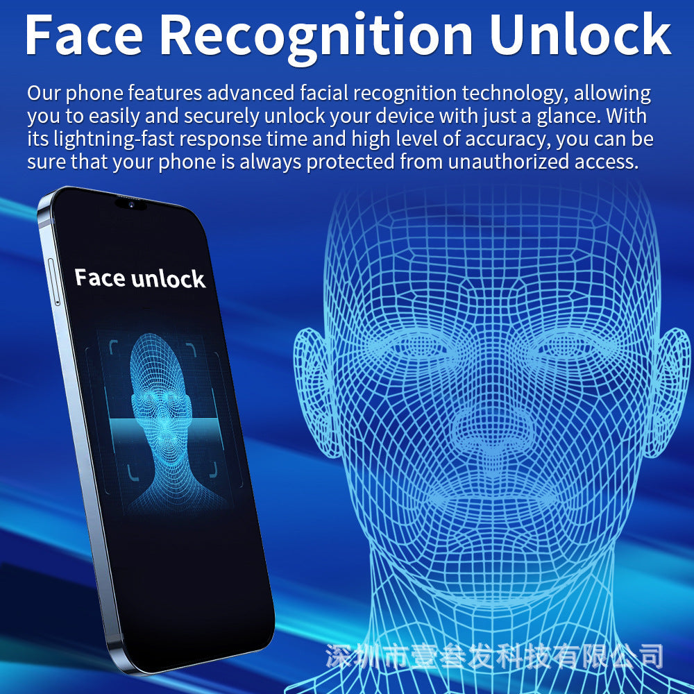 New Mobile Phone i15ProMAX2+16HD Large Screen In Stock Android Smartphones Bestsellers