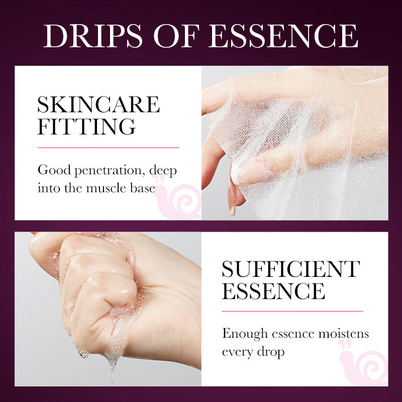 Full English Snail Face Mask25g SADOER Collagen Hydrating Moisturizing Tablets  Wholesale