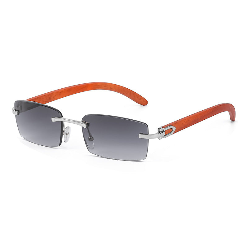 New Fashion Sunglasses for Men Ultra-Clear Frameless Sunglasses Ocean Lens Diamond Cut Edge Trendy Wholesale7533