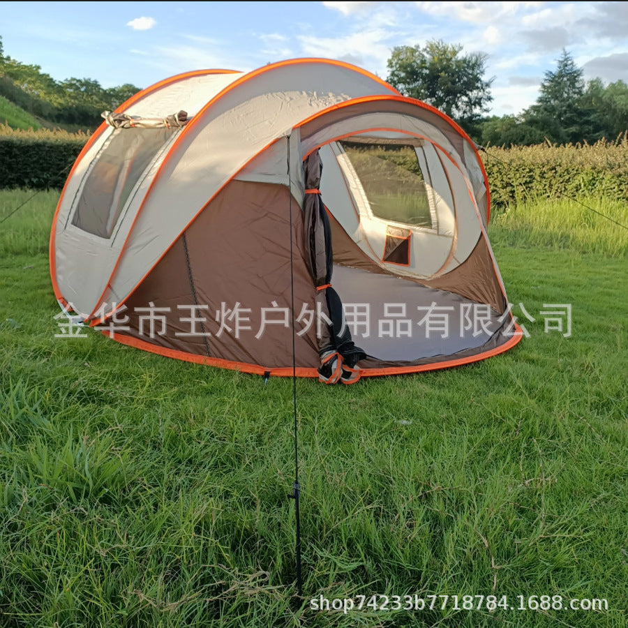 Fully Automatic Hand Throw Quick Open Tent Indoor Children's Tent Camping Windproof Rainproof Sunproof Tent