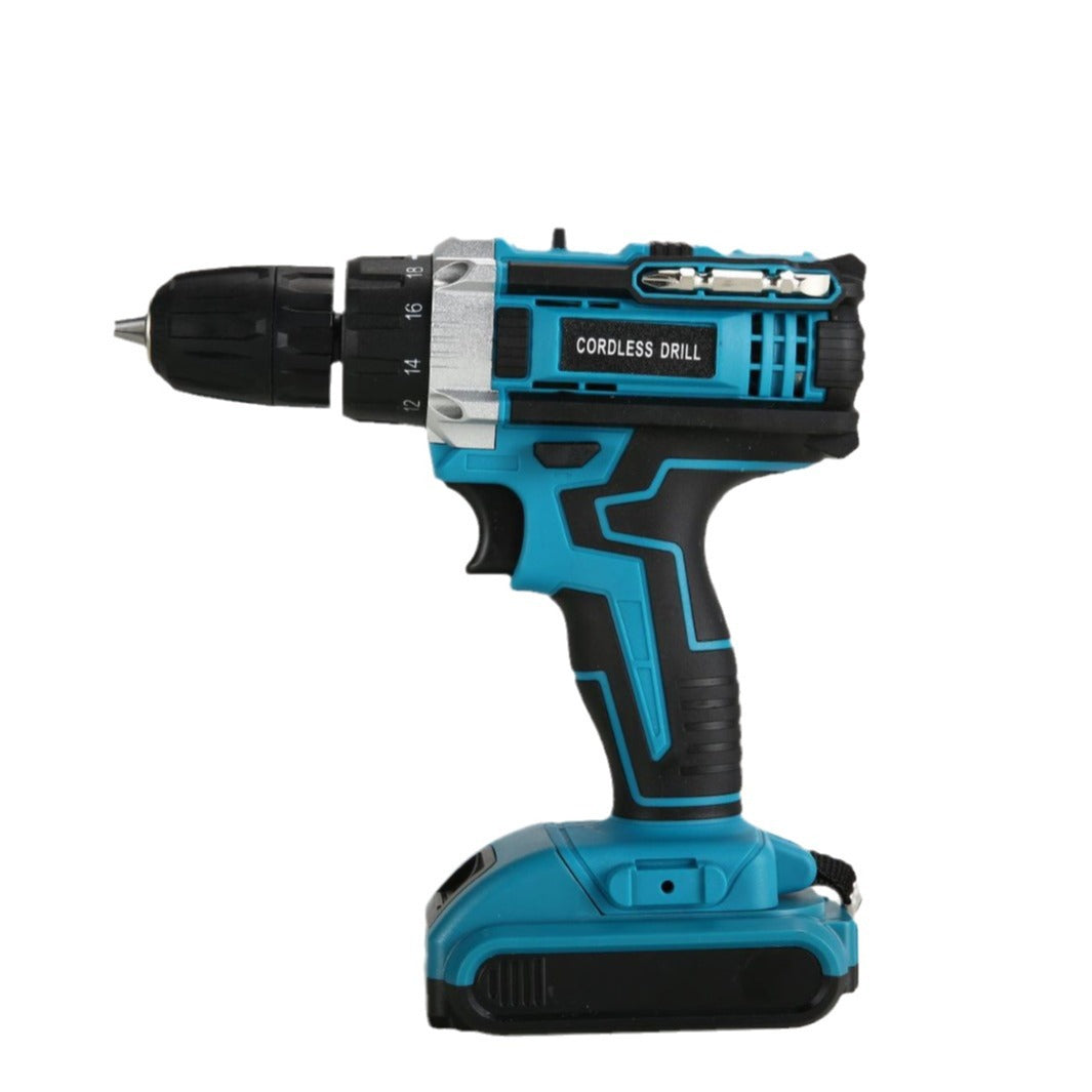 Wholesale Cordless Drill Rechargeable Lithium Drill Multi-Functional Household Portable Electric Screwdriver Set