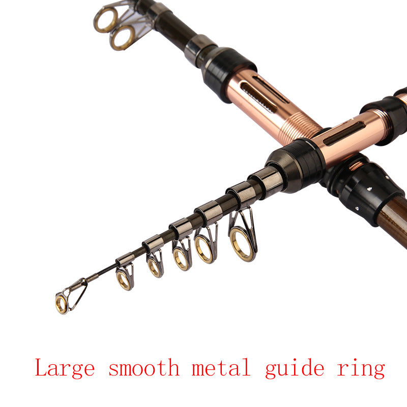 Manufacturer In-Stock Carbon Mini Small Sea Rod Casting Rod Short Section Pen Fishing Rod Set Ultra-Hard Long Casting Rod