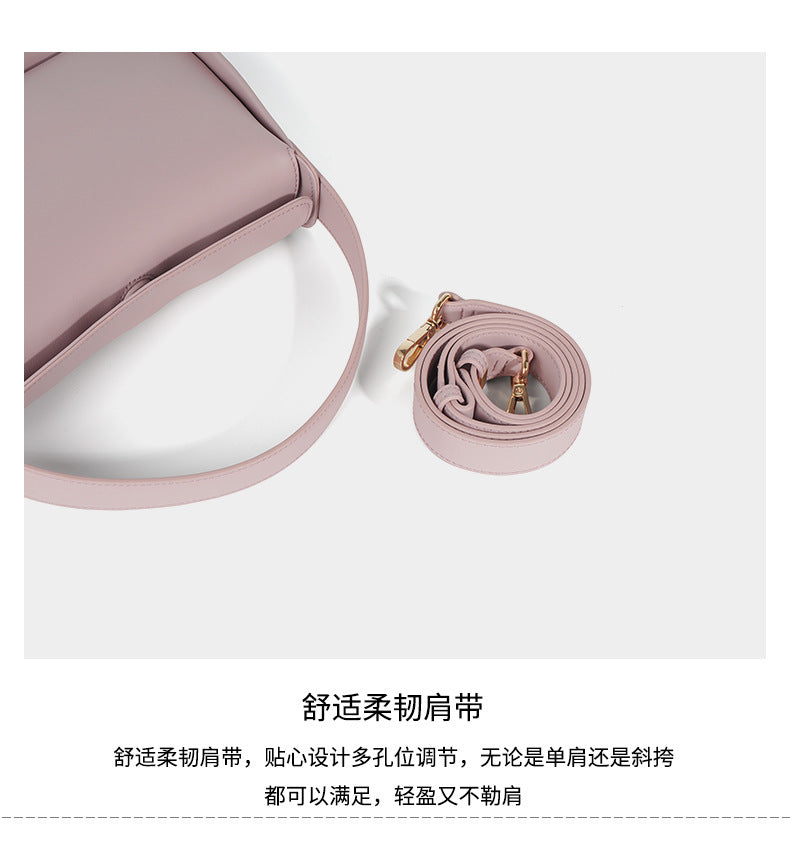 Korean Style Versatile Crossbody Bag Large Capacity Fashion Women's Bag Single Shoulder Bag High-end Luxury Commuting Handbag Dumpling Bag for Women