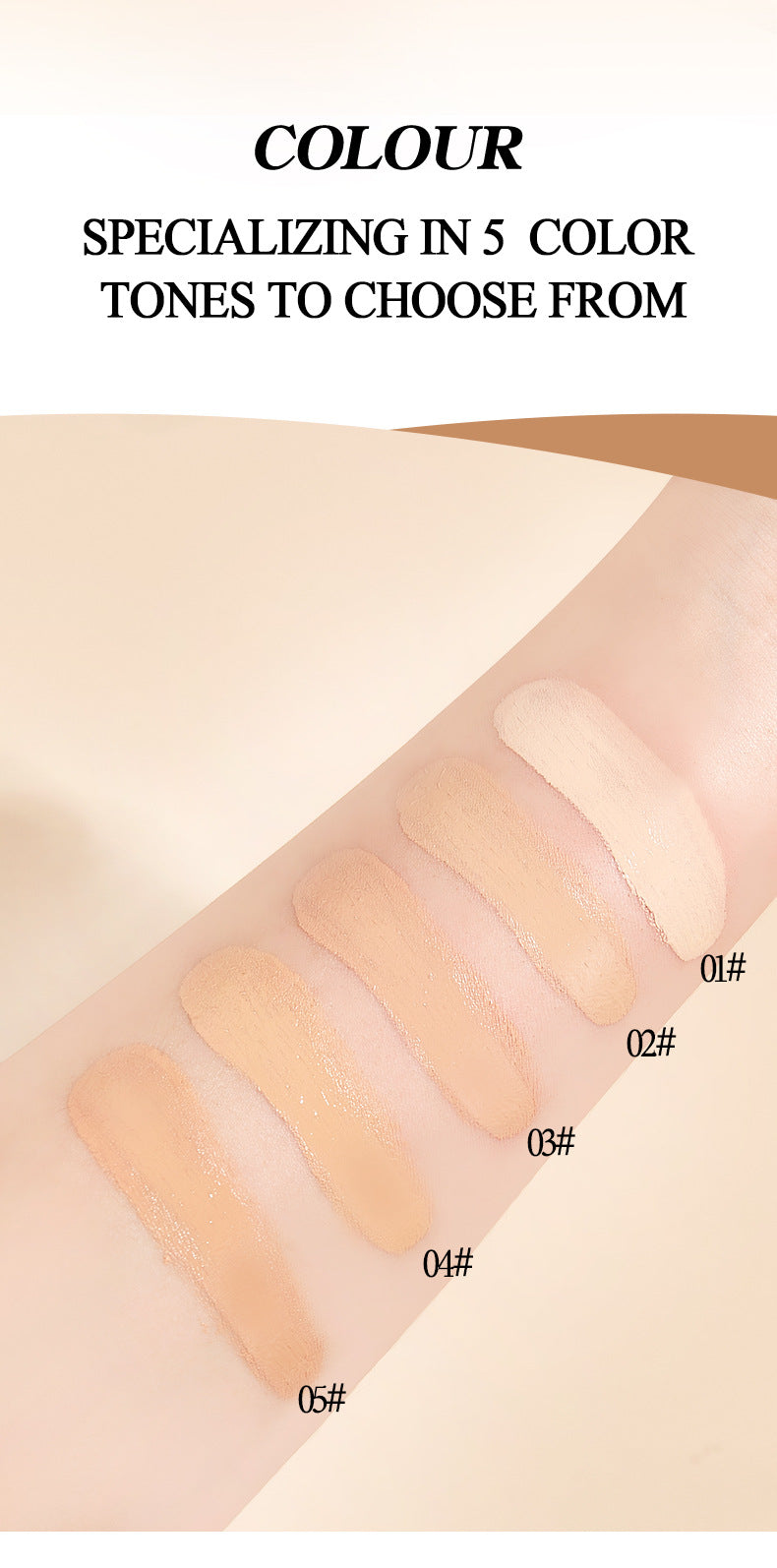 AliExpress Beauty Cushion BB Cream White People Yellow Black Skin Multi-color Concealer Cream Covering Spots Acne Marks Isolation Cream
