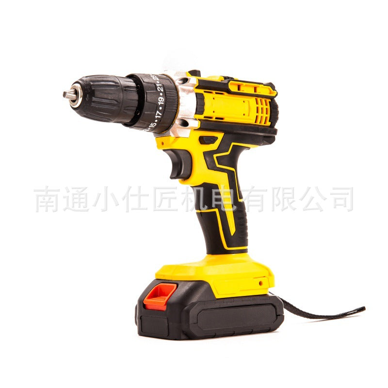 Cross-Border Dropshipping One Battery One Charger Multi-Specification Function Hand Drill Household Drilling Handheld Impact Drill Household