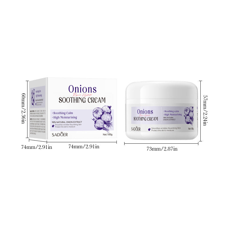 Onion Moisturizing Cream SADOER Plant Moisturizing and Rejuvenating Face Cream Cross-Border Wholesale