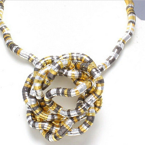 Europe and America choker Alloy Necklace for Women Snake Year Gift Jewelry Snake Bone Chain Freely Bendable Snake Shape Necklace