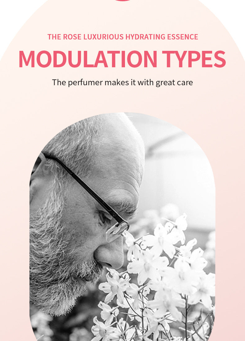 Full English Plant Essence Serum SADOER Aloe Vera Rose Chamomile Hydrating Moisturizing  Foreign Trade Wholesale