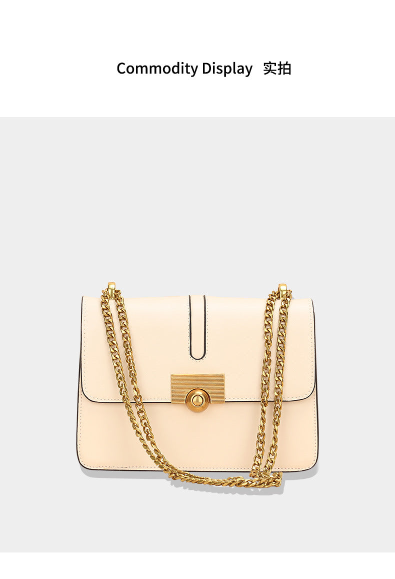 Niche Design Versatile Underarm Small Square Bag2024New Fashion Trendy Chain Shoulder Crossbody Bag for Women