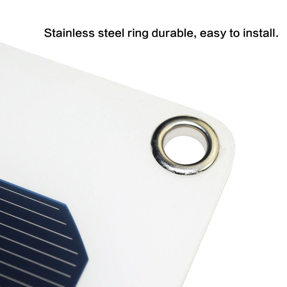 200W Complete Charging Set2*100W16V Flexible Solar Charging Panel20A Belt USB Controller