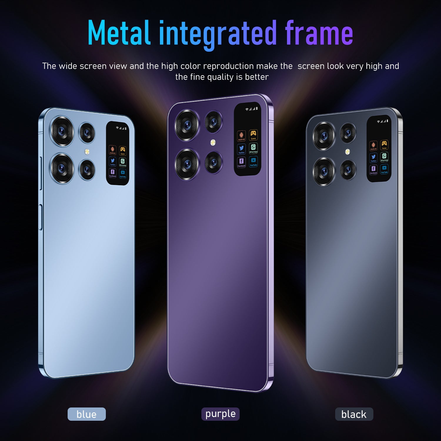 In-stock Exclusive High-Definition Large Screen16+1T Memory New Smartphone S24ultra Source Manufacturer