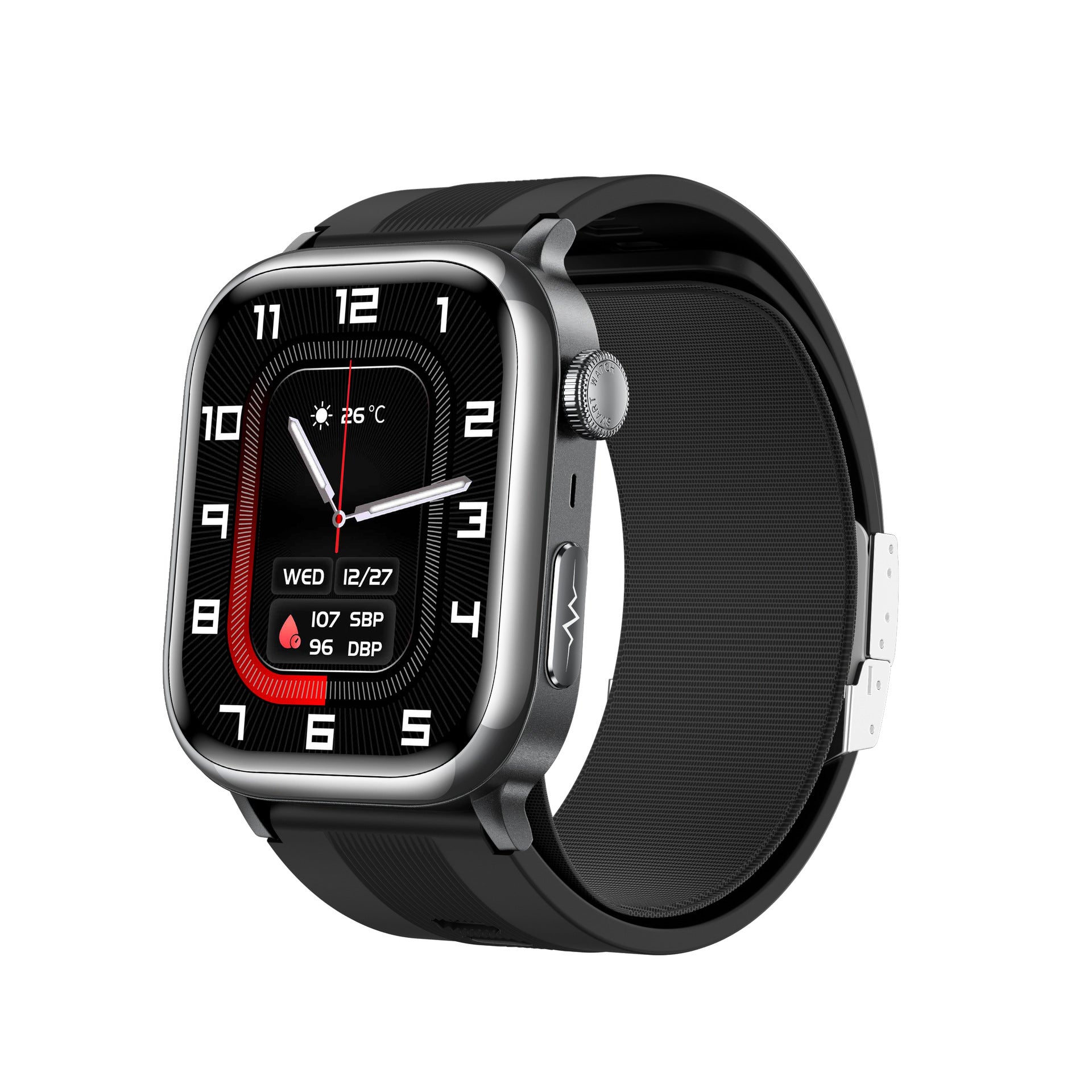 tk66Smart watch with precise air pump for blood pressure and ECG measurement amoled High-end Gift Smart Watch