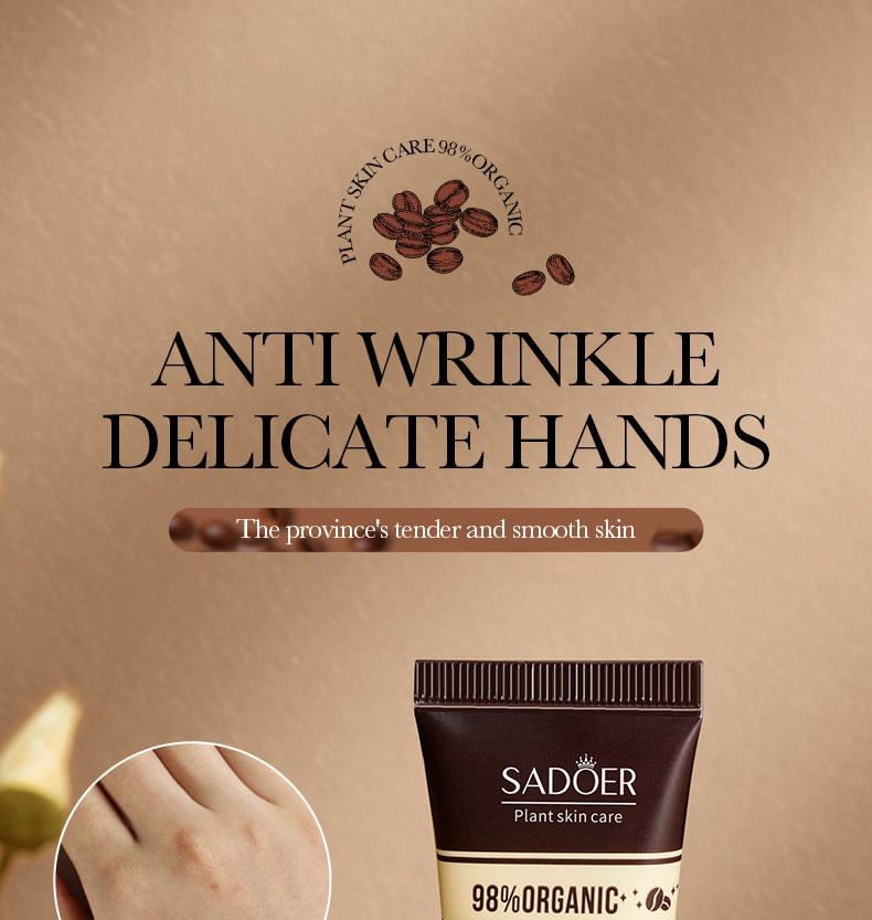 Full English Coffee Hand Cream30g SADOER Moisturizing, anti-chapped, hydrating hand cream for  foreign trade wholesale