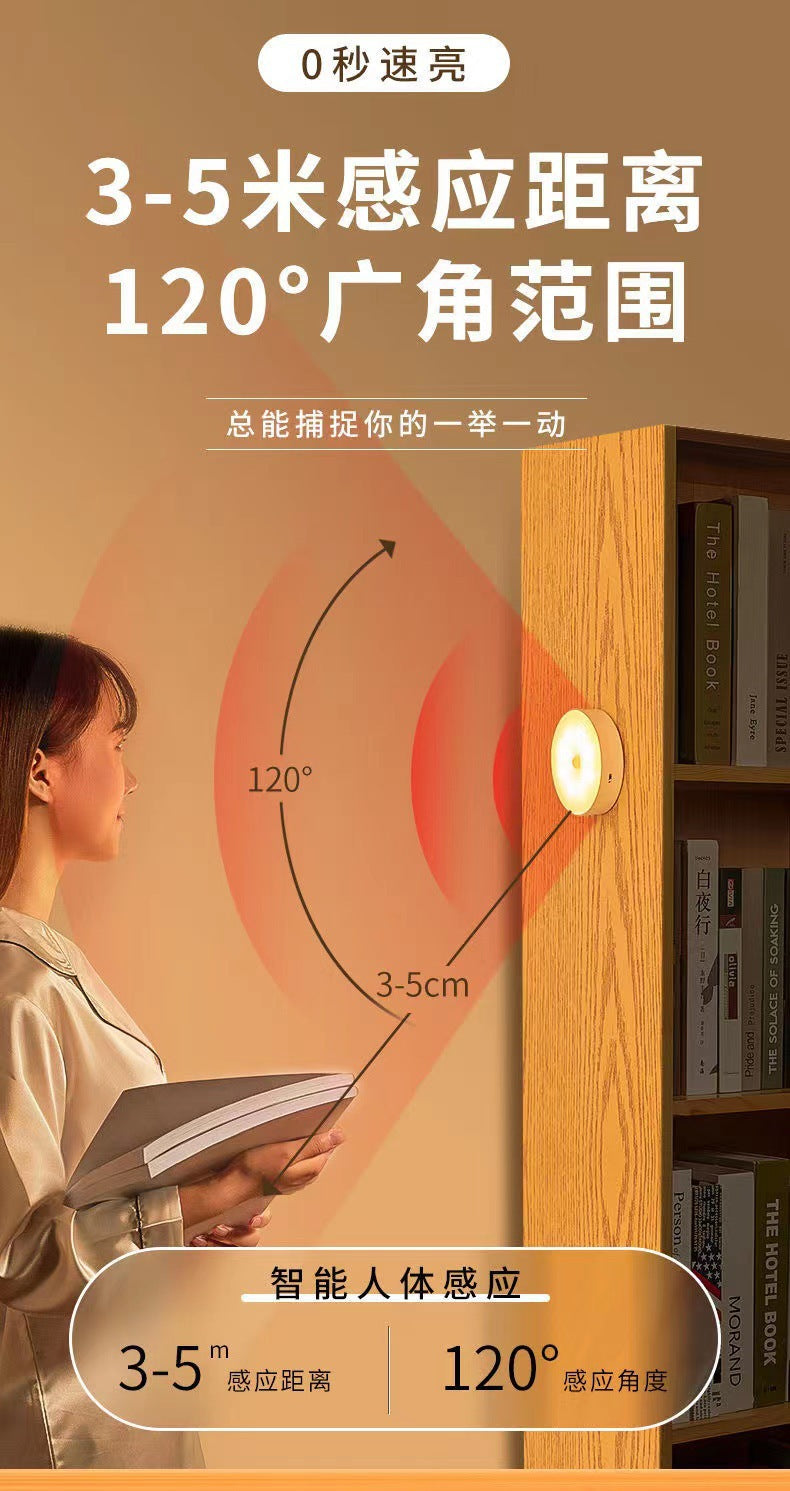 Bedside Smart Sensor Night Light for Baby Feeding, Eye Protection, Customizable from Zhongshan Guzhen Manufacturer
