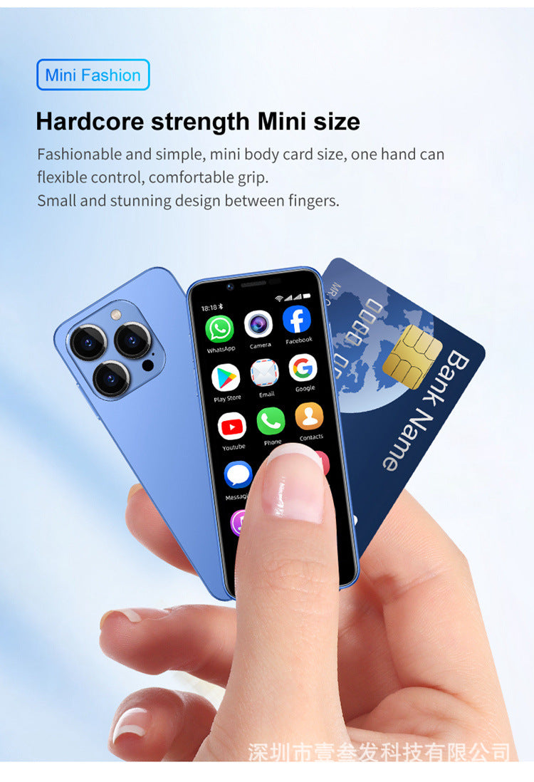 Popular XS15pro Specially designed for smartphones 4inch dual sim mini smartphone android4G Small phone