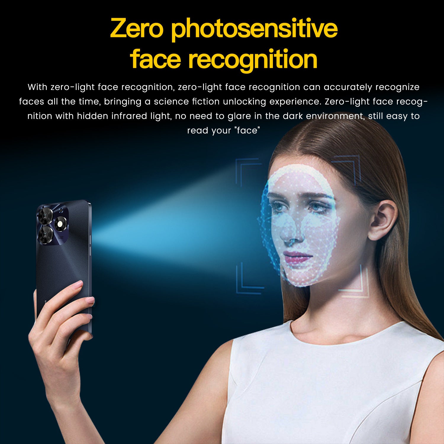 Mobile Phone Spark10 Pro Android4G Mobile Phone16+1T Side fingerprint scanner AI Smartphone(Popular)