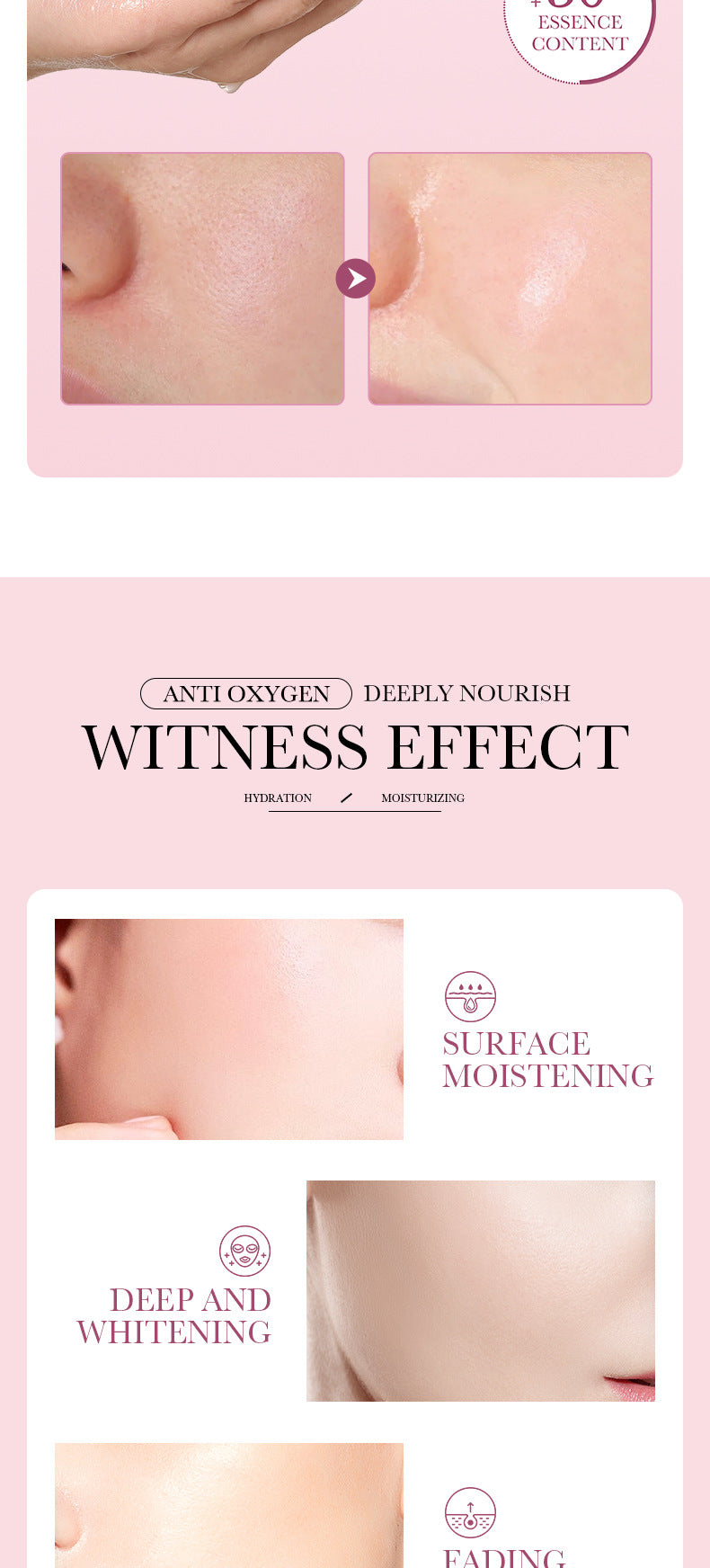 Full English Mask30gBIOAOUA Honey Hydrating Pearl Moisturizing Rose Snail Moisturizing  Foreign Trade Wholesale