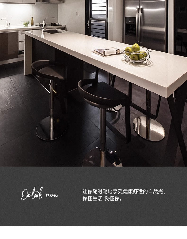Modern Minimalist Creative Long Dining Table Minimalist Bar Counter Linear Restaurant Pendant Light Dining Room Zhongshan Lighting New Model
