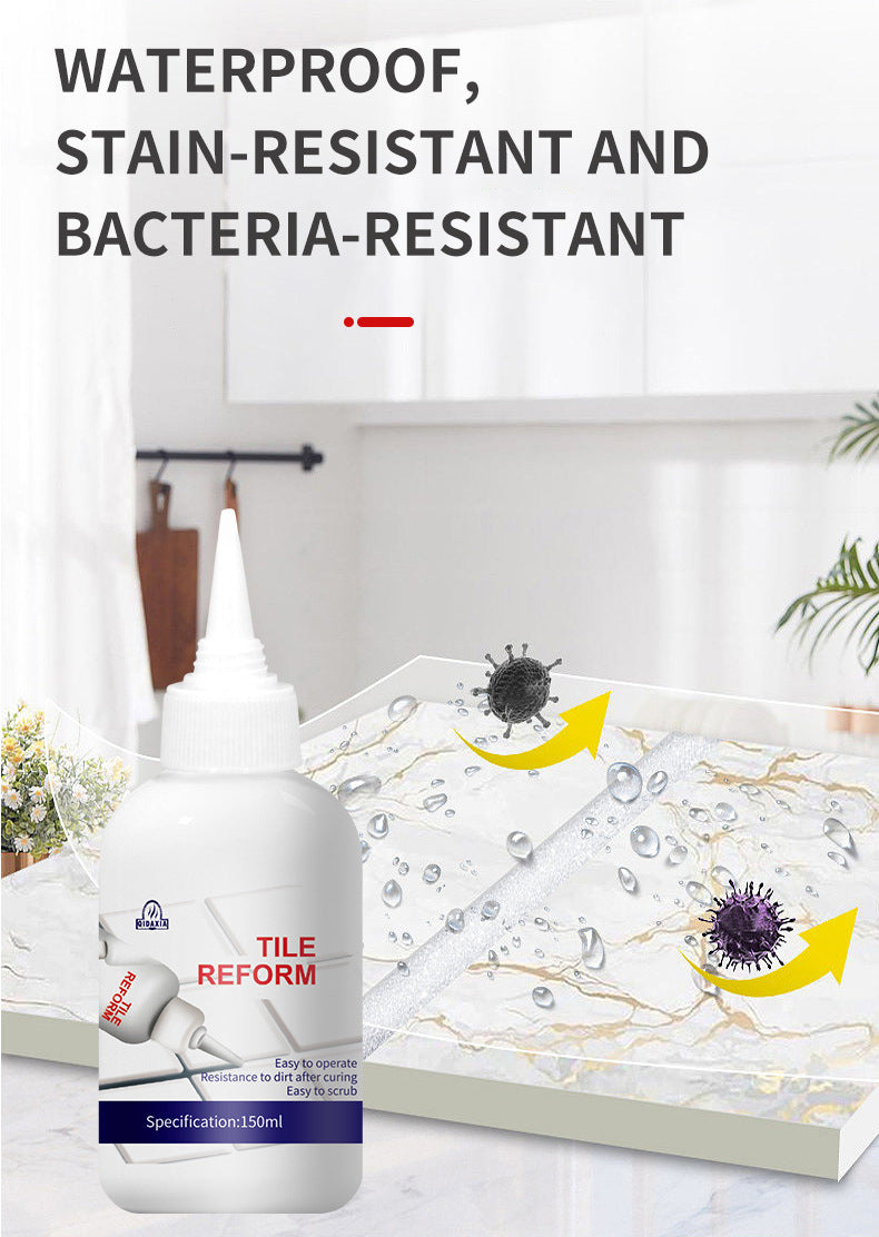 Water-Based Grout Sealant Waterproof Mildew-Proof Tile Grout Sealant Tile-Specific Caulking Agent Manufacturer