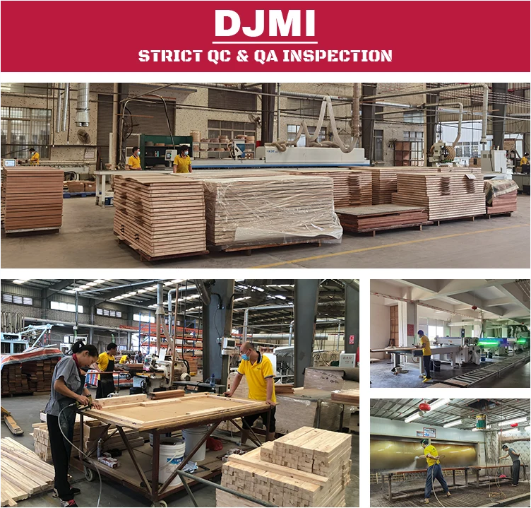 Manufacturer Custom High Quality Bedroom Solid Wood Door Design Modern Interior Room Doors Wooden