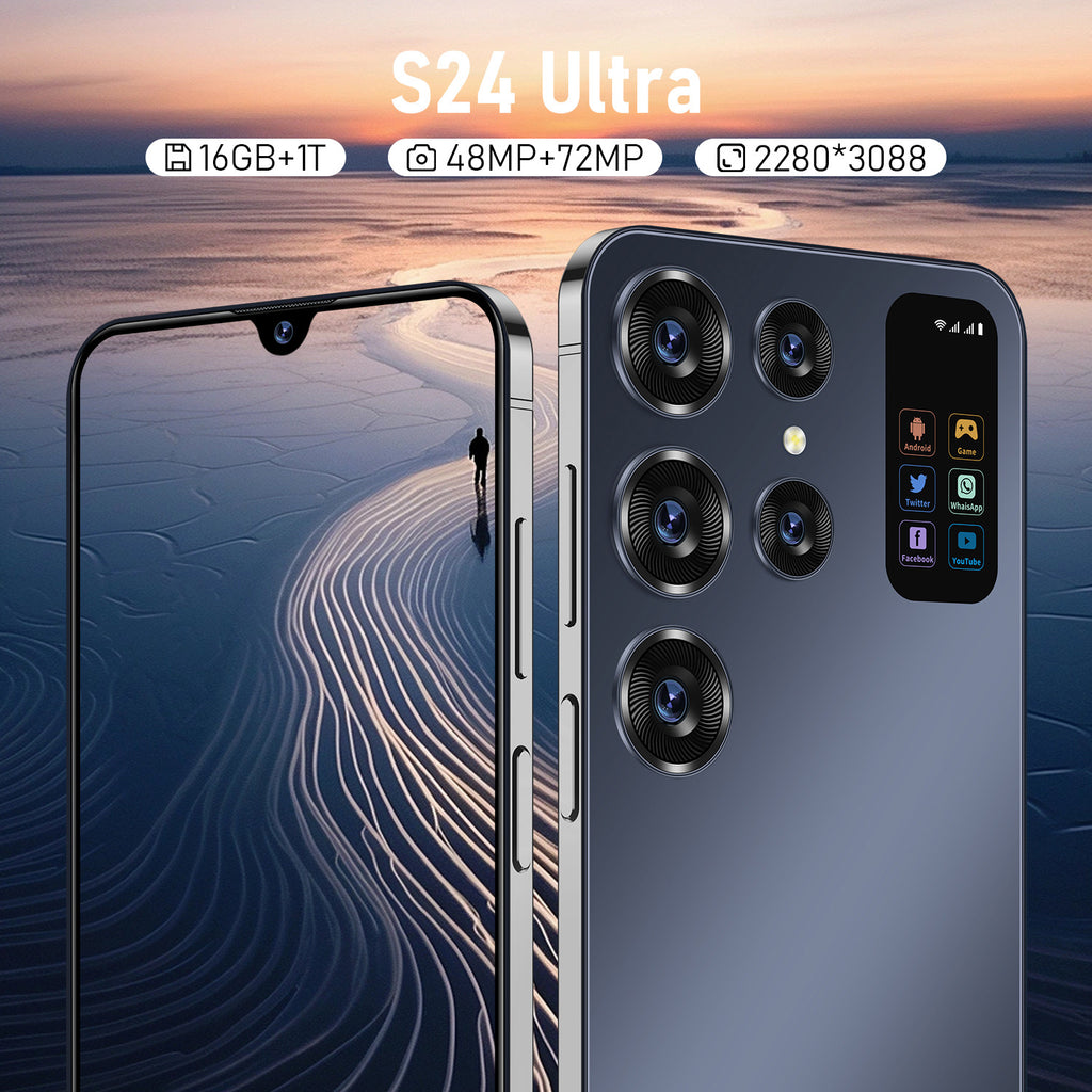 Hot-selling Mobile Phones S24 Ultra Large Screen5G Android Intelligence16+1T Wholesale Factory Price for Mobile Phones