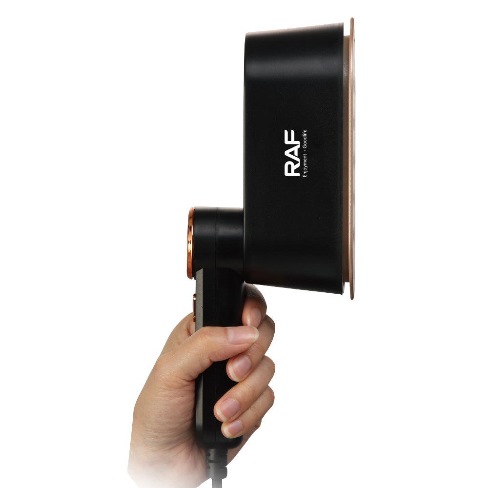 RAF EU Standard Handheld Steam Iron for Home, Business Travel, Mini Portable Garment Steamer5Gear Temperature Adjustment