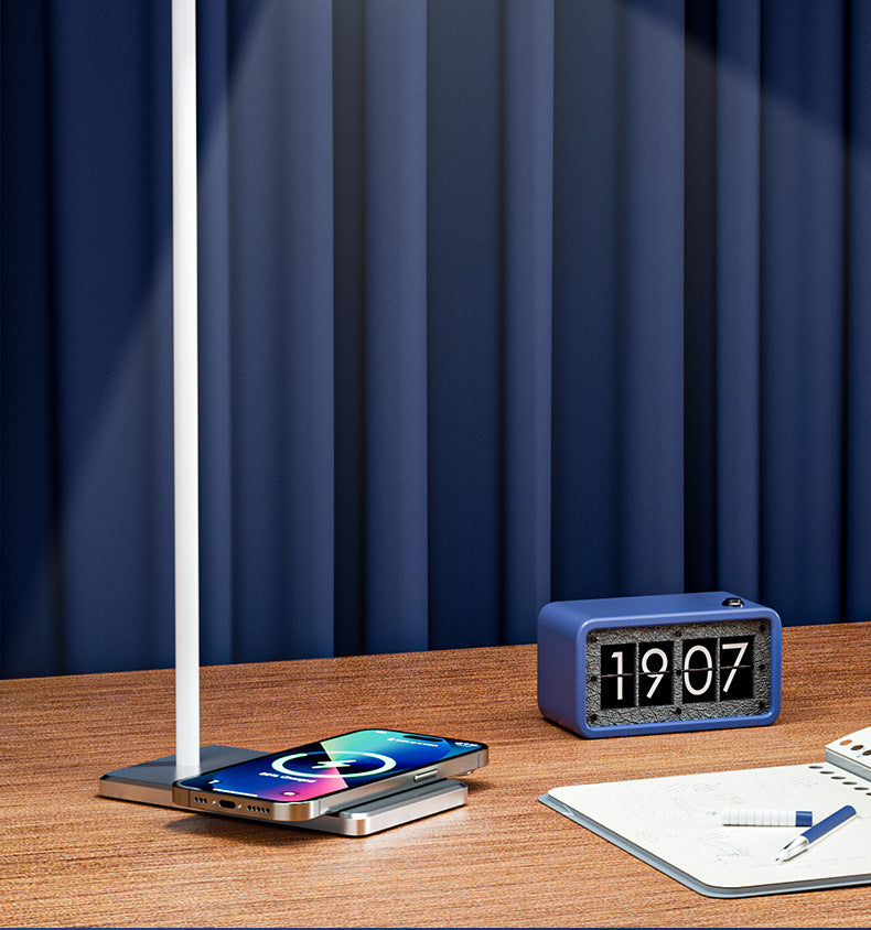 Multifunctional Magnetic Desk Lamp led Soft Light Ambient Lamp Eye Protection Study Reading Lamp Bedroom Dimmable Color Adjustment Bedside Lamp