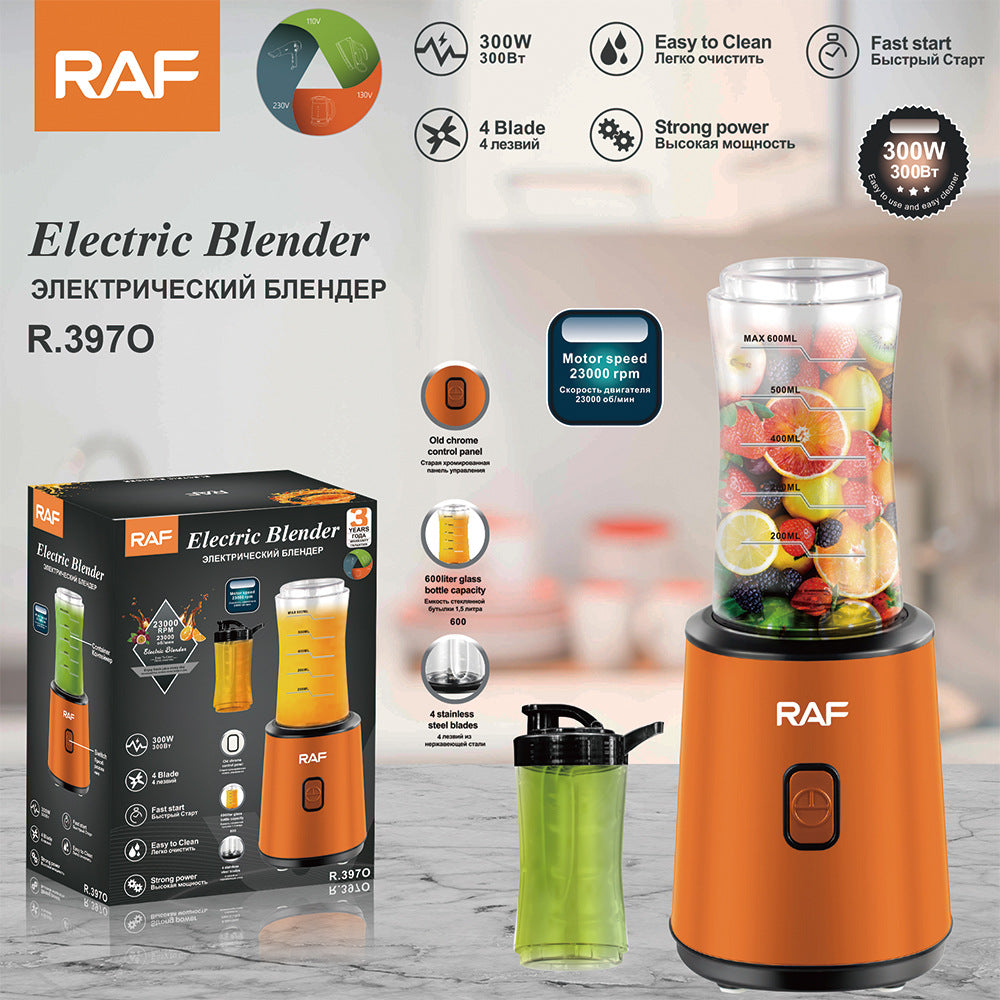 RAF Home Convenient Food Processor Fully Automatic Fruit and Vegetable Multi-Functional Soy Milk Juicer New Model R.397
