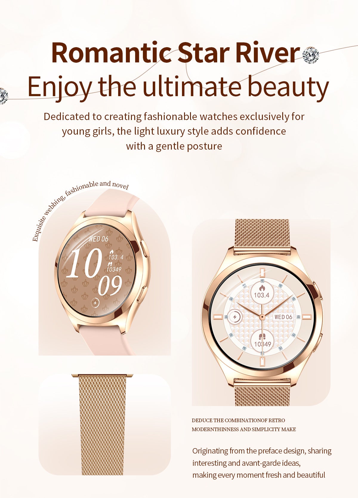 Y35Smart Watch1.27inch Bluetooth Call Heart Rate Pedometer Sleep Monitoring Deep Waterproof Sports Watch