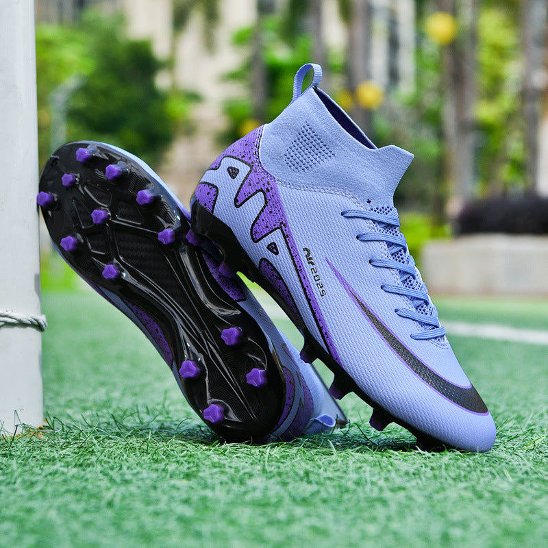 Assassin15Men's Football Shoes for Primary and Secondary School Students and Teenagers AG Spike tf Broken Nail Adult Competition Training Shoes