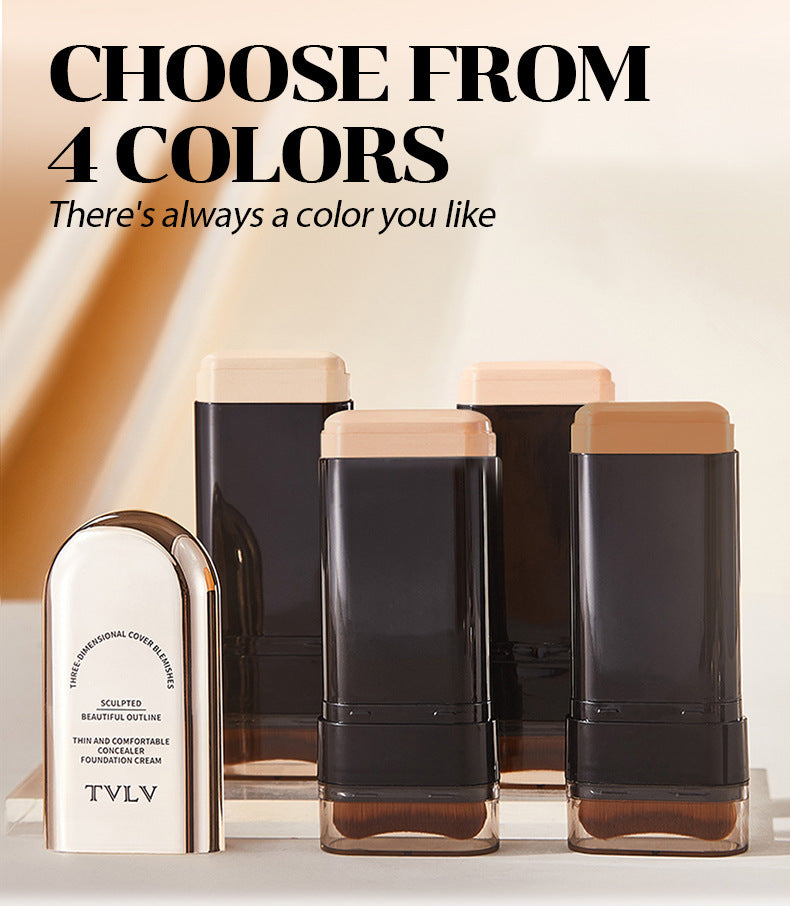 Eraser Double-ended Foundation Cream20g Concealer Moisturizing Long-lasting Makeup Removal Matte Lightweight Foundation