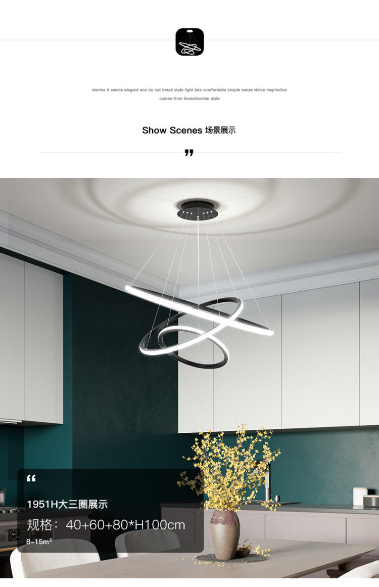 Dining Room Chandelier Nordic Modern Minimalist Dining Room Elegant and Luxurious led Chandelier Home Bedroom Living Room Chandelier