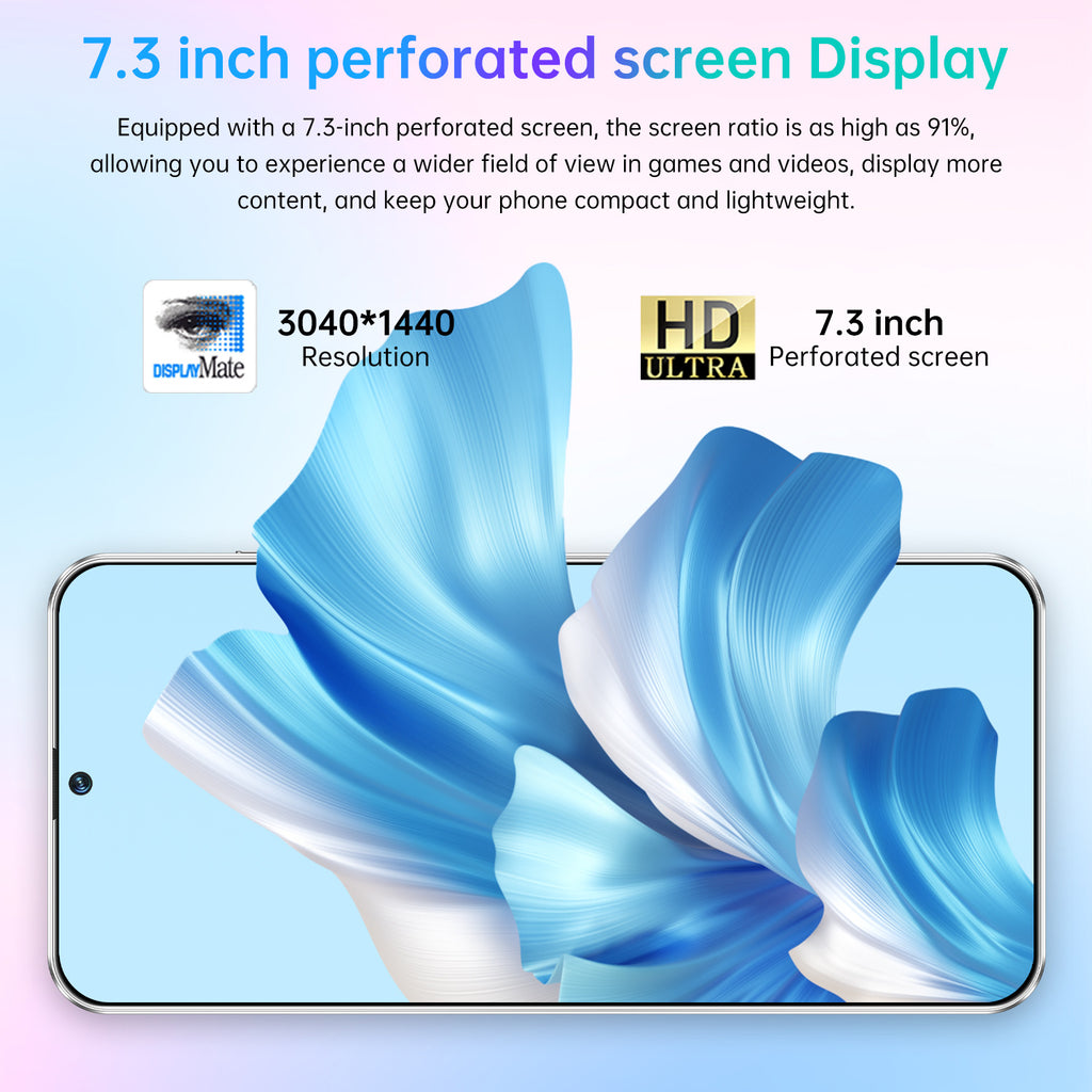 Hot-selling Popular Phone Camon40 Pro Android Phone7.3Large Screen8+256G Smartphones can replace