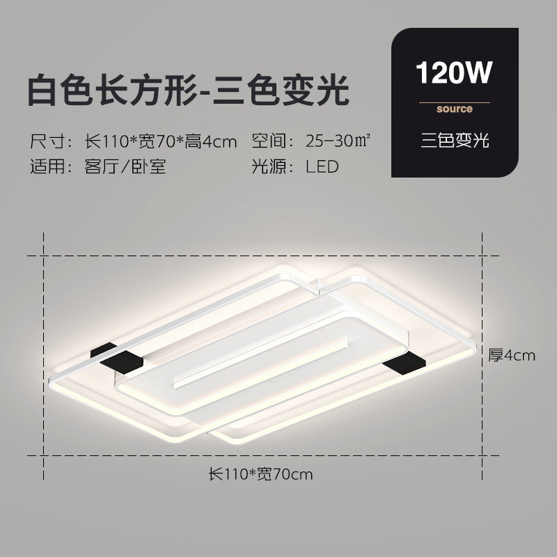 Light luxury living room lamp, simple modern style LED Ceiling Lamp2025New Year's New Personalized Restaurant Bedroom Creative Lamp